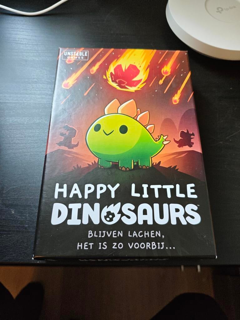 Happy Little Dinosaurs bordspel, Een of twee spelers, Ophalen of Verzenden, Zo goed als nieuw, Unstable Games