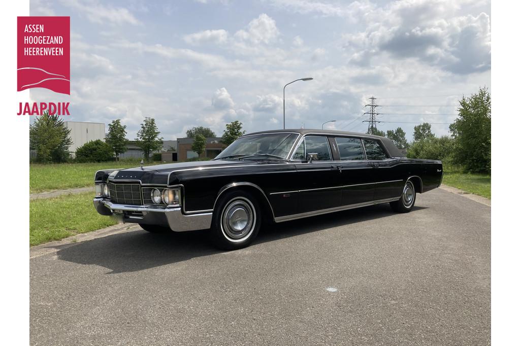 Lincoln Continental Lehmann-Peterson Executive Limousine 196, Auto's, Oldtimers, Automaat, Zwart, Overige carrosserieën, Leder en Stof