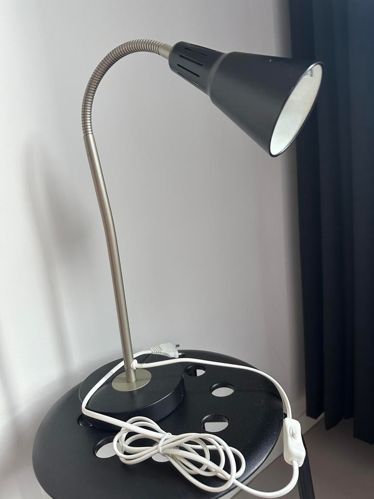 Flexibele bureaulamp/leeslamp - IKEA, Huis en Inrichting, Ophalen of Verzenden, Gebruikt, Metaal, 50 tot 75 cm