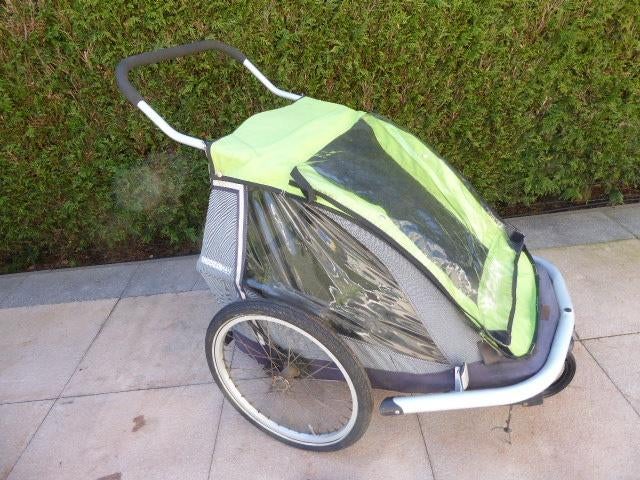 Croozer fietskar voor 2 kinderen helemaal compleet, Ophalen, Gebruikt, Opvouwbaar, Croozer
