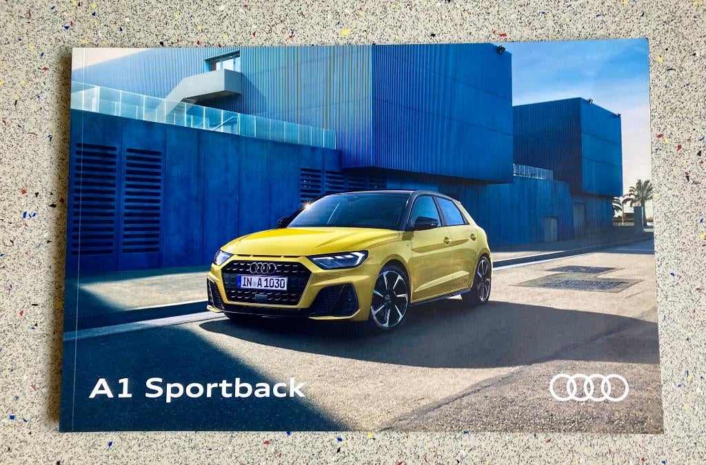 Brochure / Folder Audi A1 Sportback 2019, Verzenden, Zo goed als nieuw, Audi
