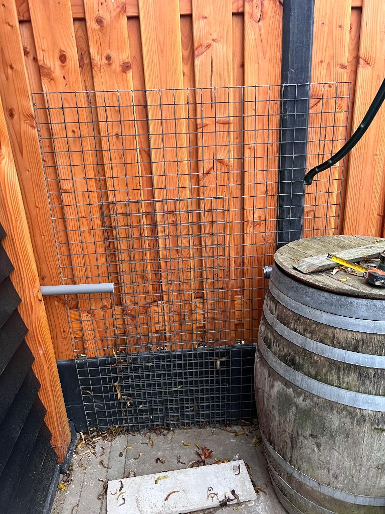 Verzinkte staalmat, Ophalen, Zo goed als nieuw, IJzer, Gaashekwerk