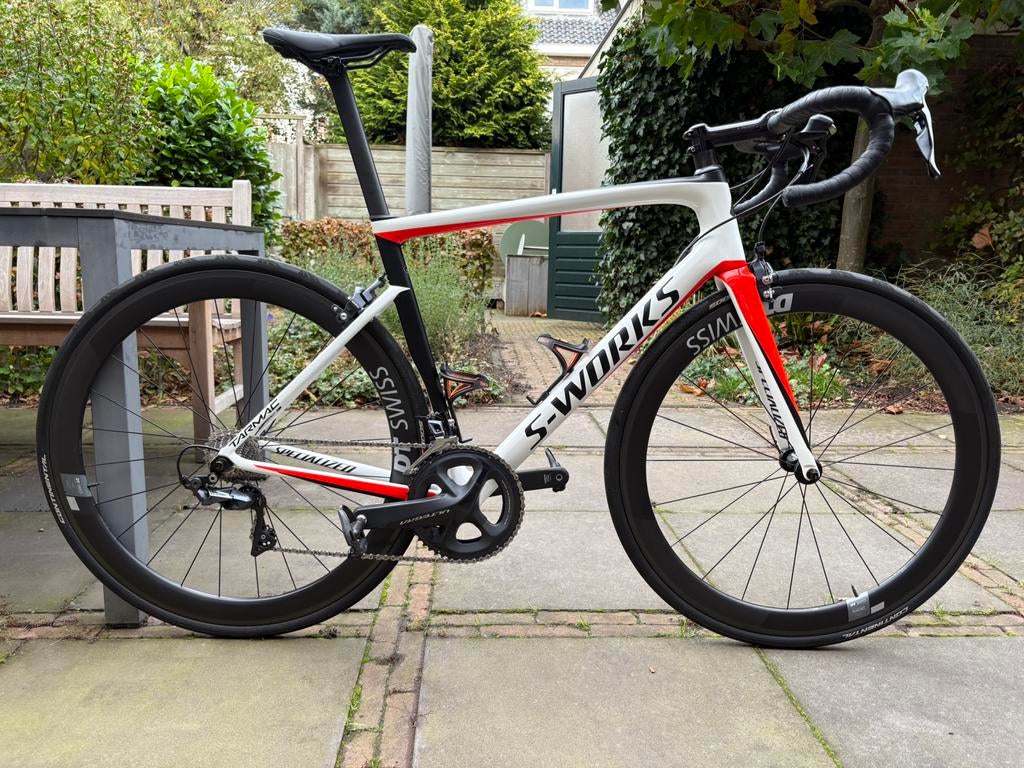 S-Works Tarmac SL6 maat 56, Fietsen en Brommers, Fietsen | Racefietsen, Carbon, Zo goed als nieuw, Meer dan 20 versnellingen, 53 tot 57 cm