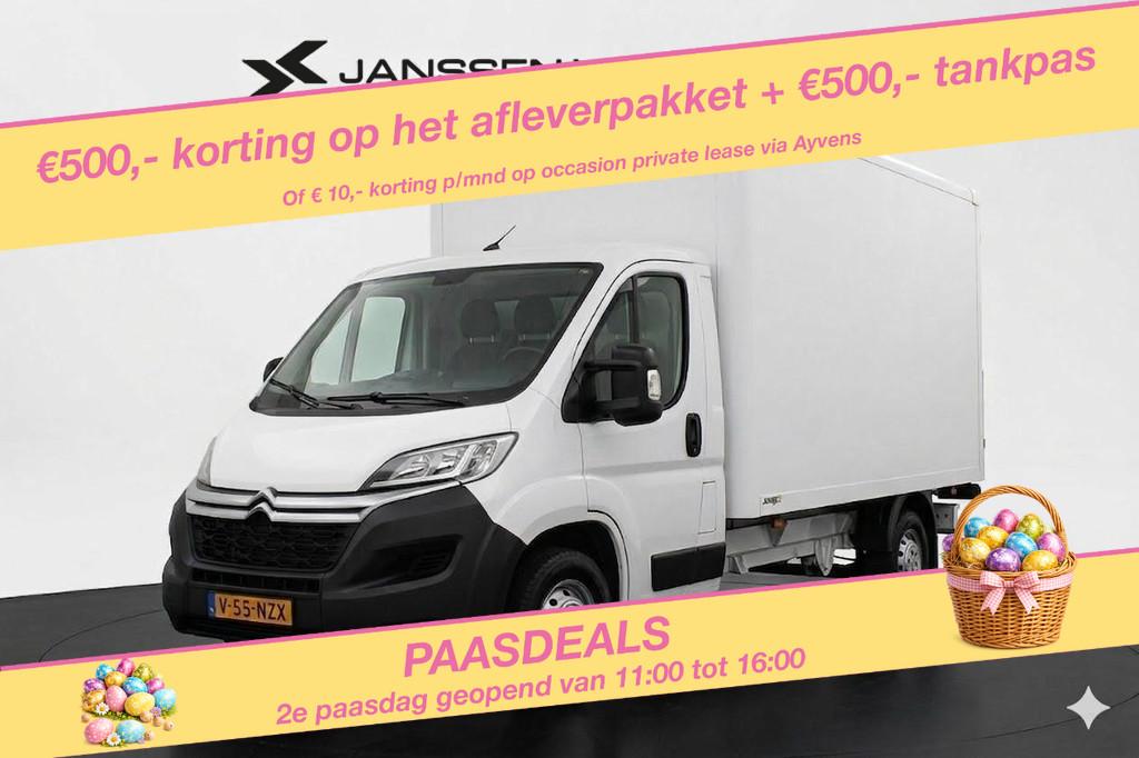 Citroen Jumper 2.2 BlueHDi 140 S&S L4 3.5t Bakwagen Dholland, Voorwielaandrijving, Stof, Gebruikt, 4 cilinders