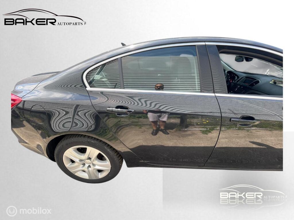 Portier rechtsachter Z22C Opel Insignia A ('08-'17), Gebruikt, Deur, Opel, Achter