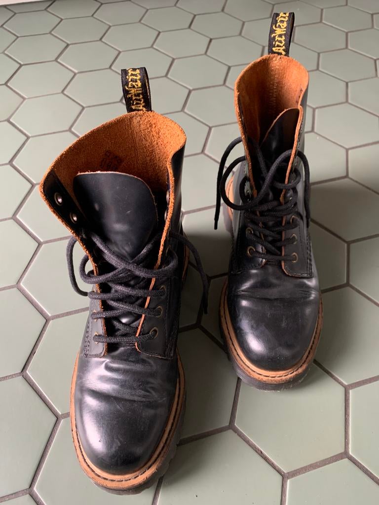 Zwarte dr. Martens maat 38, Meisje, Schoenen, Ophalen of Verzenden, Zo goed als nieuw