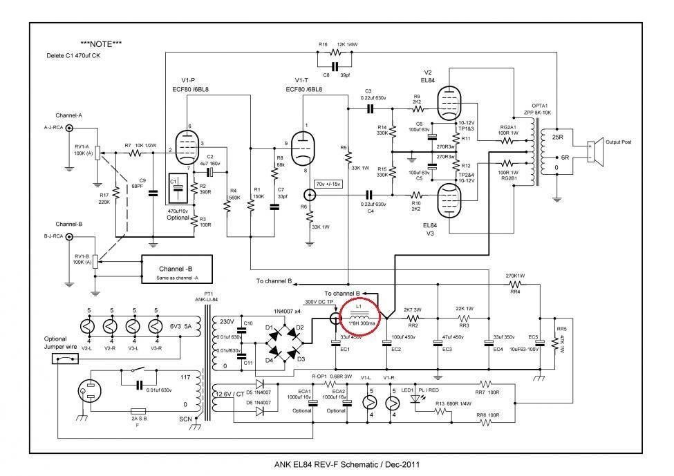 Nieuwe printplaat EL84 PP Audio Note buizeneindversterker, Ophalen of Verzenden, Nieuw