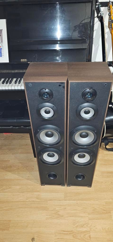 Sony SD-F6000P vloer speakerset, Audio, Tv en Foto, Luidsprekers, Ophalen, Front, Rear of Stereo speakers, Sony