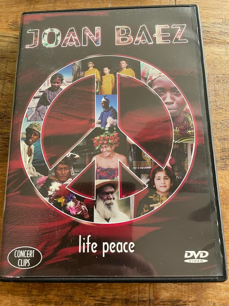 Joan Baez - Life Peace DVD, Alle leeftijden, Ophalen of Verzenden, Gebruikt, Muziek en Concerten
