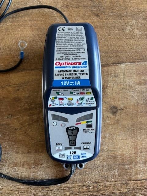 Motor acculader Optimate 4, Motoren, Onderdelen | Oldtimers, Gebruikt, Ophalen of Verzenden
