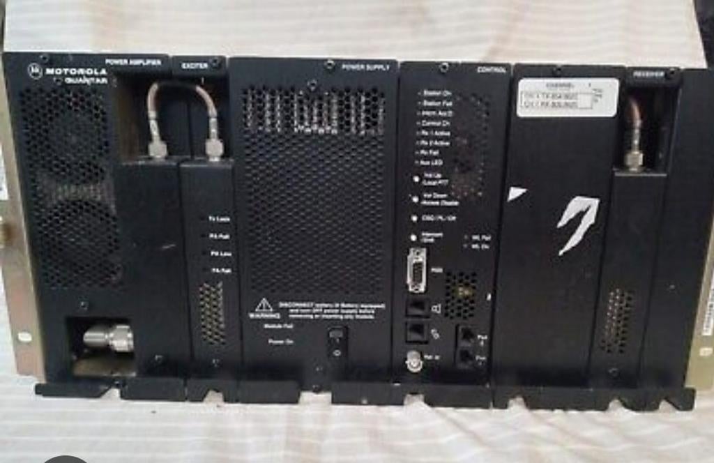 Quantar repeater Motorola UHF, Ophalen