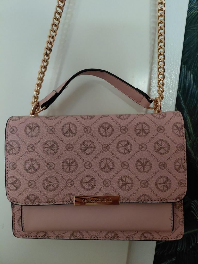Carlo Colucci handtas - Ongebruikt, Ophalen of Verzenden, Nieuw, Roze, Handtas