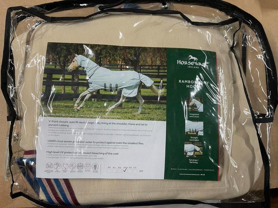 NIEUW - Horseware Rambo Pony Hoody 4’9 - 95 bovenmaat (145), Dieren en Toebehoren, Ophalen of Verzenden, Nieuw