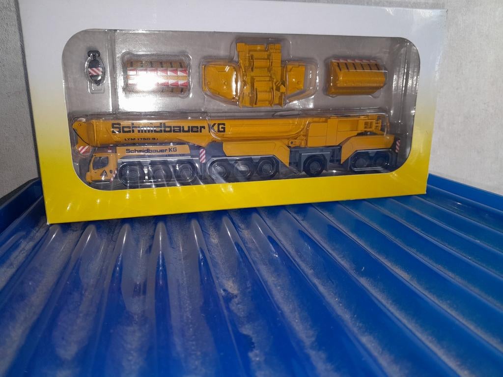 Liebherr LTM 1750-9.1 Mobiele Kraan Model - Schmidbauer KG, Hobby en Vrije tijd, Modelauto's | 1:87, Ophalen of Verzenden, Nieuw