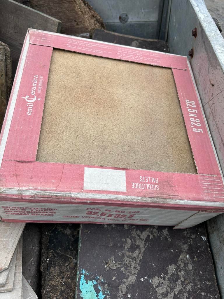 Tegels nostalgische retro 6m2 keramische, Ophalen, Keramiek, Minder dan 20 cm, Zo goed als nieuw