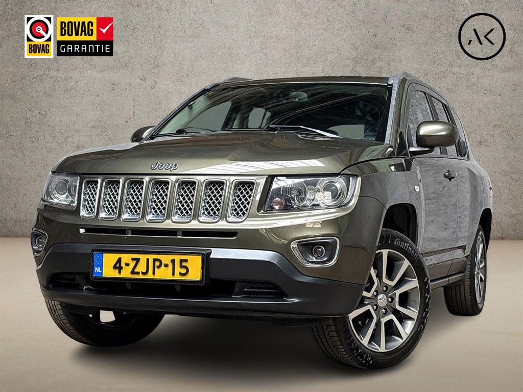 Jeep Compass 2.4 Limited 4WD 170Pk Automaat (SCHERM, CLIMATE, Automaat, 450 kg, Gebruikt, 4 cilinders