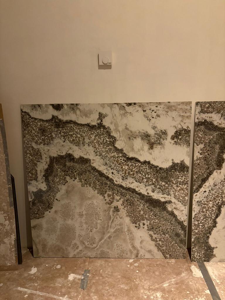 Imola grootformaat natuursteen look tegels, Ophalen, 60 cm of meer, Keramiek, Nieuw