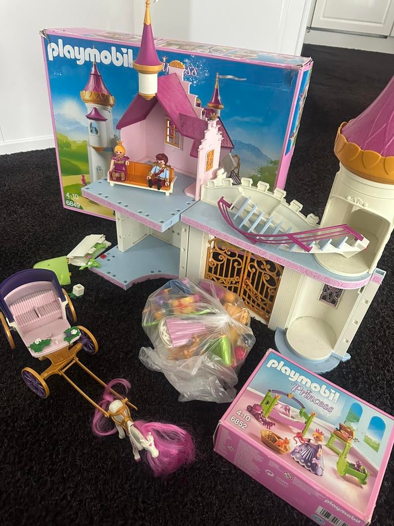 Playmobil kasteel prinses, Kinderen en Baby's, Speelgoed | Playmobil, Ophalen of Verzenden, Zo goed als nieuw