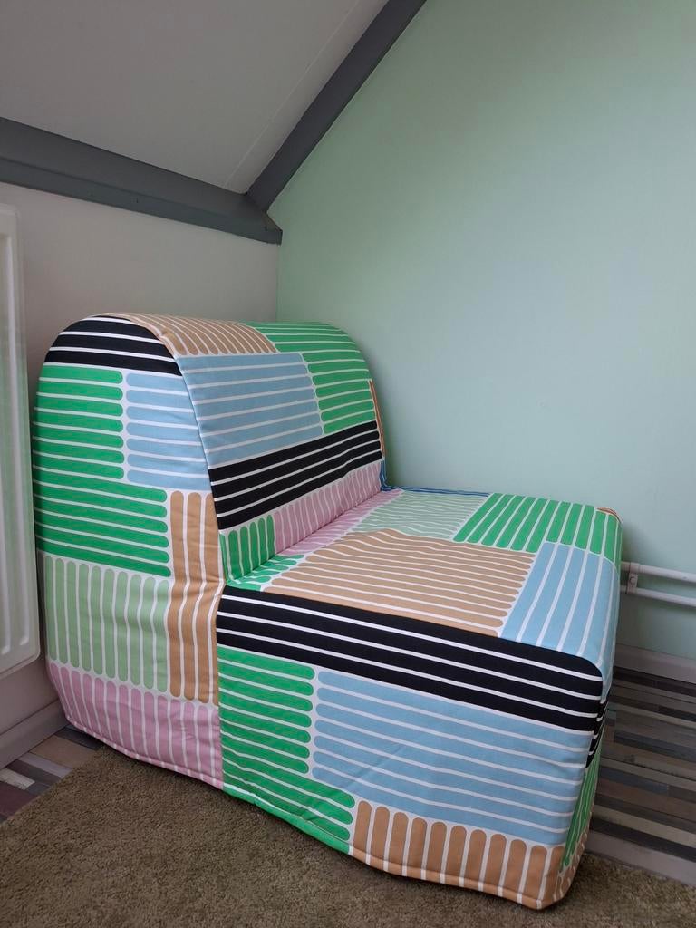 IKEA LYCKSELE LÖVÅS slaapfauteuil NIEUW, Huis en Inrichting, Slaapkamer | Slaapbanken, Ophalen, Nieuw, Eenpersoons