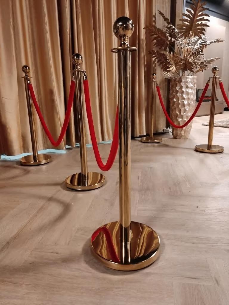 Vip palen - Afzetpalen - Feest decoratie, Hobby en Vrije tijd, Feestartikelen | Verhuur, Verzenden, Nieuw, Verjaardag