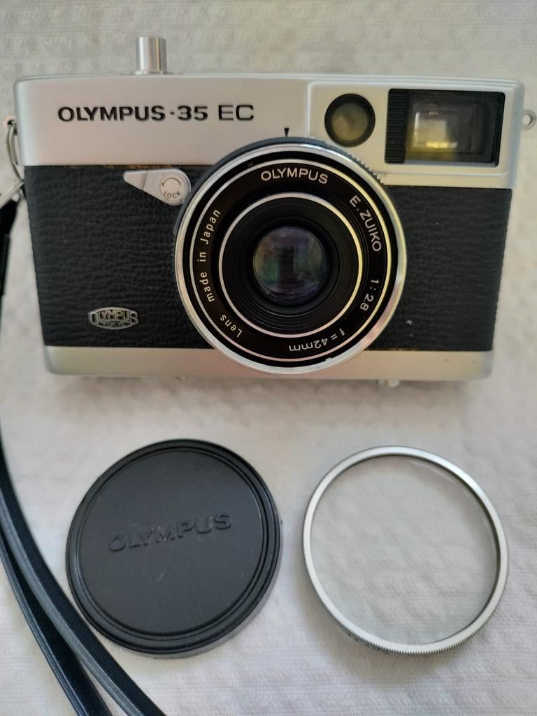 Olympus 35 EC E.Zuiko 1:2.8 f=42mm, Audio, Tv en Foto, Fotocamera's Analoog, Ophalen of Verzenden, Zo goed als nieuw, Compact