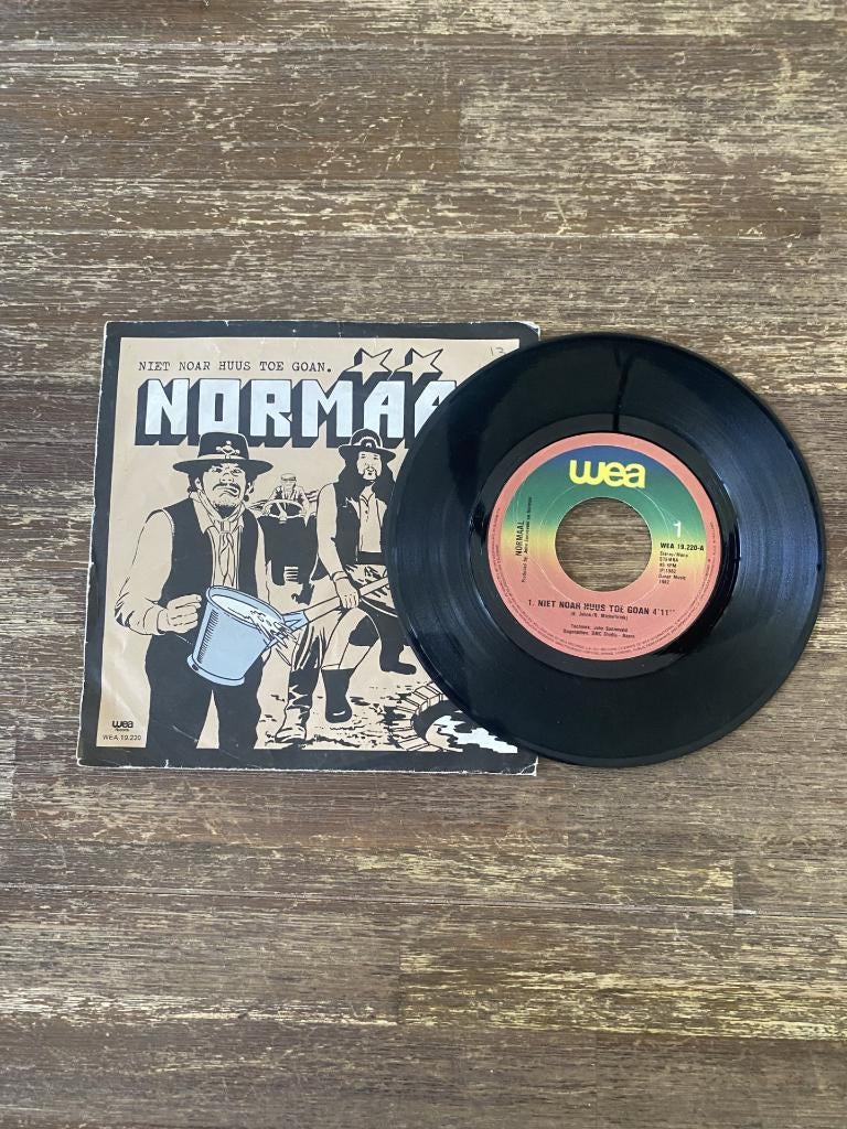 Normaal – Niet Noar Huus Toe Goan, 7 inch, Single, Ophalen of Verzenden, Zo goed als nieuw