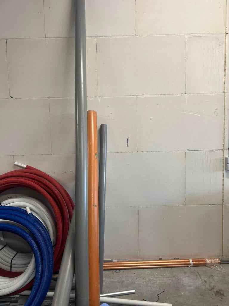 Pvc afvoer buizen en bochten partij, Doe-het-zelf en Verbouw, Buizen en Afvoer, Afvoer, Gebruikt, Pvc, 2 tot 4 meter