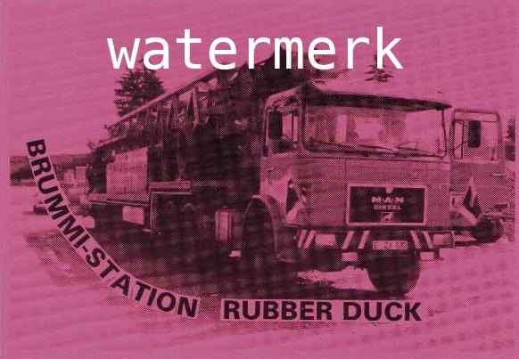 QLS Brummi-Station Rubber Duck, Hobby en Vrije tijd, Ophalen of Verzenden