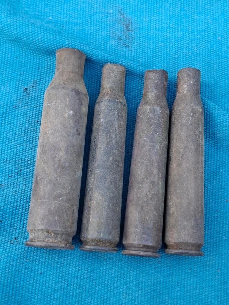 Sovjet WO2 bodemvondst cal50 hulzen, Ophalen of Verzenden, Landmacht, Overige gebieden, Hulzen of Bodemvondsten