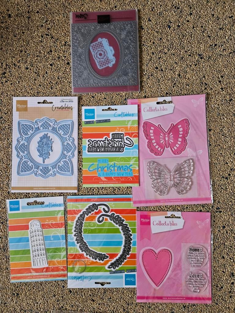 Snij en embossing mallen, Ophalen of Verzenden, Zo goed als nieuw, Overige thema's, Pons of Mal