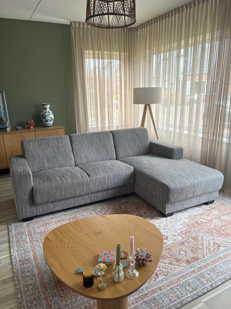 Aberdeen bank met chaise longue rechts Leen Bakker, Ophalen, Zo goed als nieuw