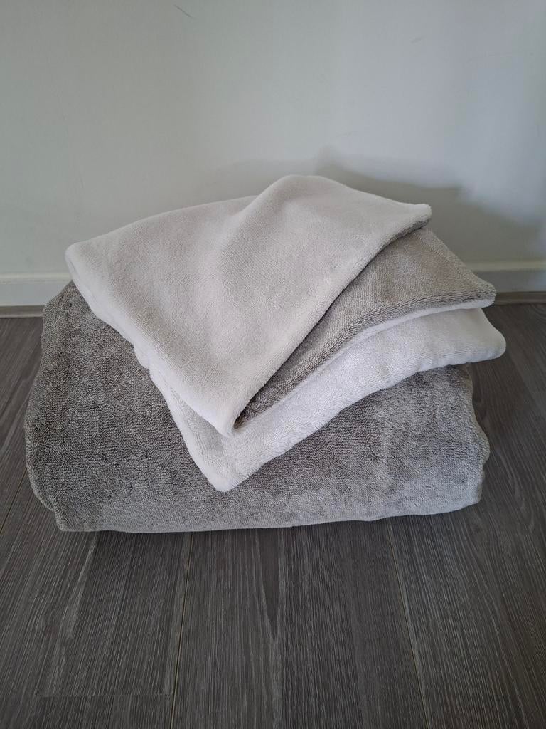 Optidee kasjemier dekbedovertrek 1 persoons, Eenpersoons, Beige, Dekbedovertrek, Ophalen of Verzenden