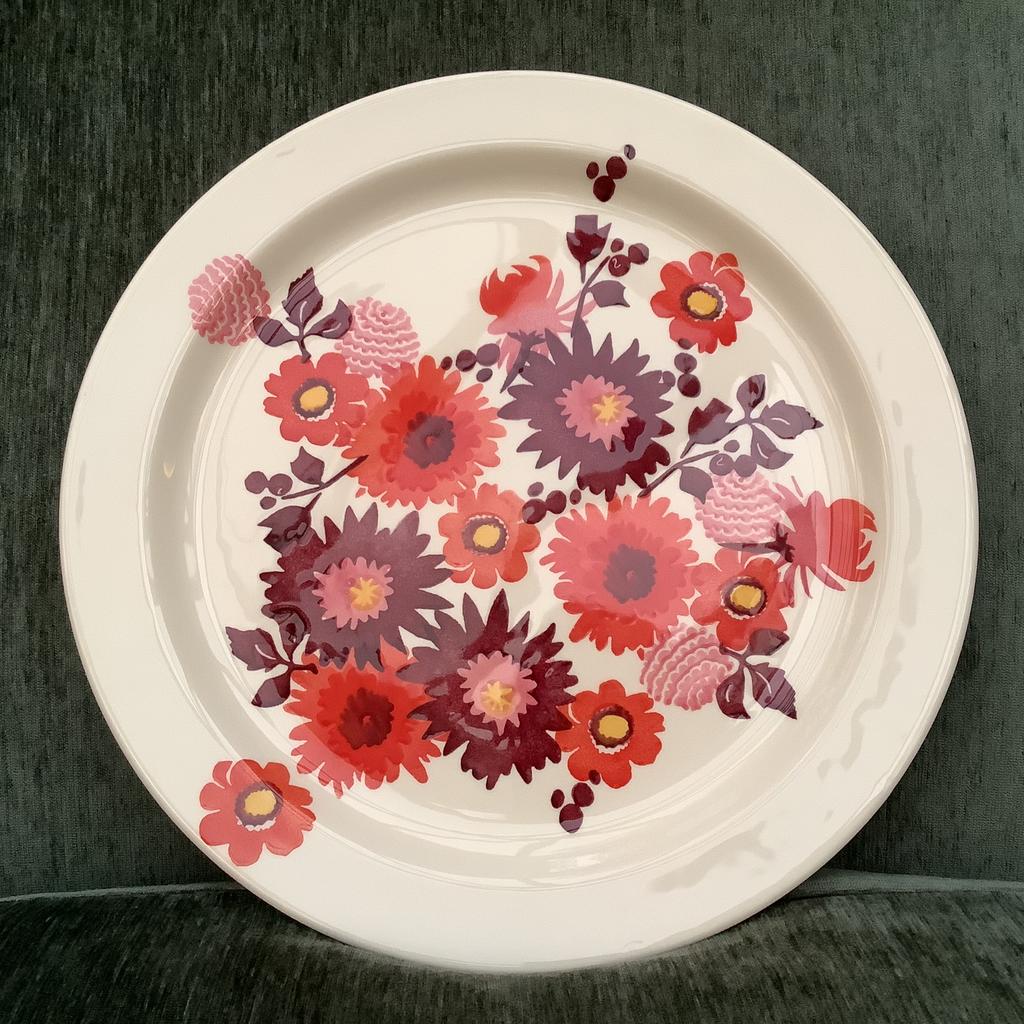 Emma Bridgewater- servies- DAHLIA🌺 CakePlate/schaal- Nieuw!, Nieuw, Ophalen of Verzenden, Schaal of Schalen, Overige stijlen