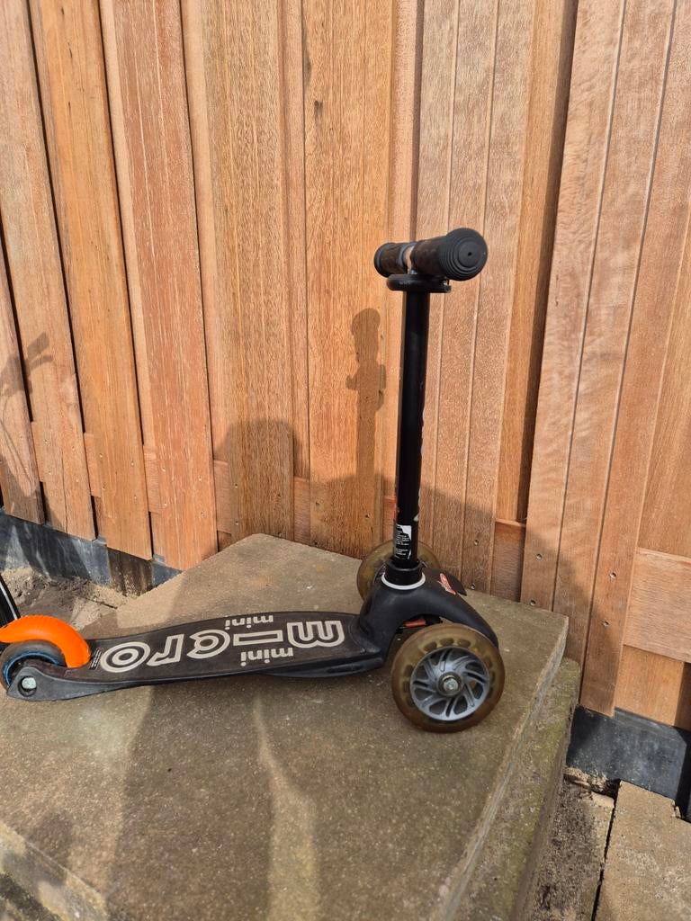 Micro step zwart, Fietsen en Brommers, Steps, Ophalen