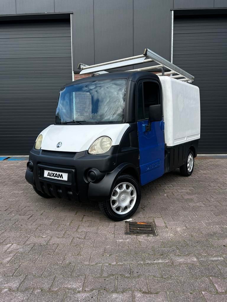 Aixam mega | D Truck | Imperiaal | Grote laadruimte | 45KM |, Gebruikt, VDSminicars, 16 km/u of meer, 46 km of meer