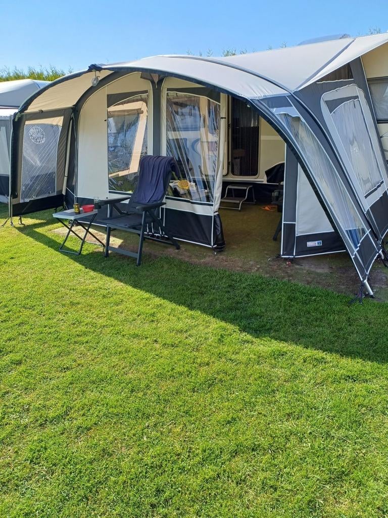 Unico deeltent/voortent Links 5000 met Petluifel, Caravans en Kamperen, Ophalen