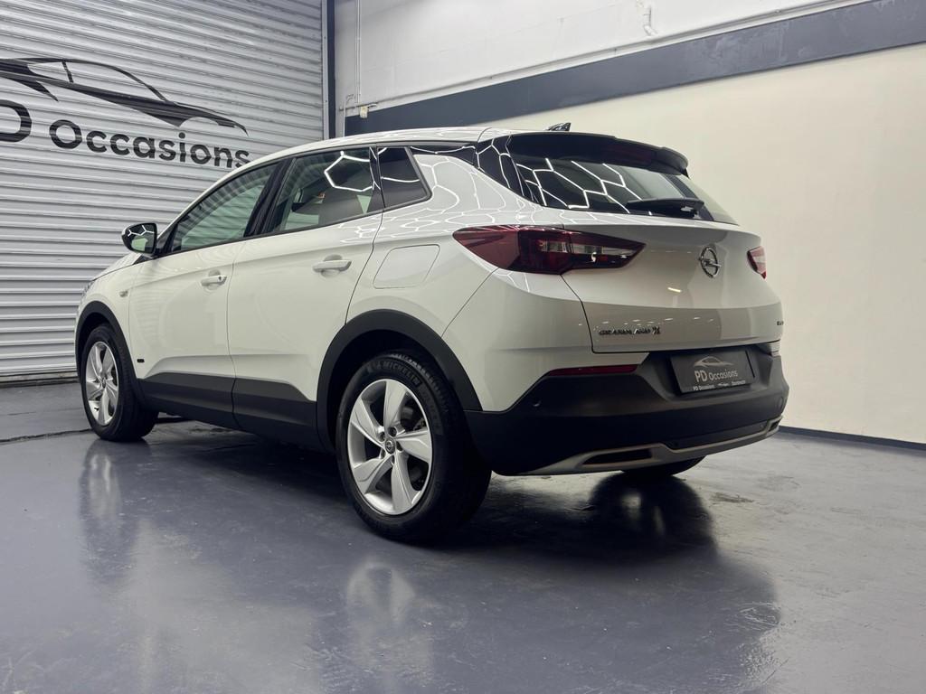 Opel Grandland X 1.6 Turbo Plug-In Hybrid Elegance - Camera, Gebruikt, Zwart, 4 cilinders, Leder en Stof
