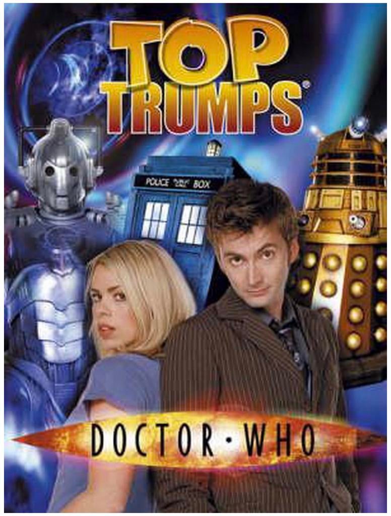 Top Trumps Doctor Who: Series 1 & 2 Softcover Laing, Moray, Ophalen, Zo goed als nieuw