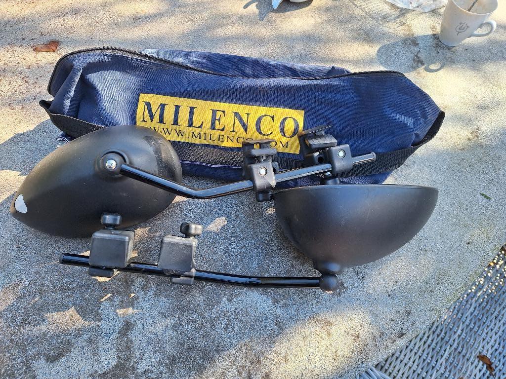 Milenco caravanspiegels caravan spiegels, Caravans en Kamperen, Ophalen of Verzenden, Gebruikt