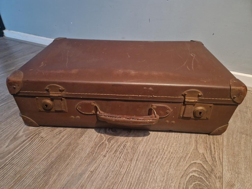 Koffer retro decoratie, Ophalen of Verzenden, Hard kunststof, 50 tot 60 cm, 35 tot 45 cm