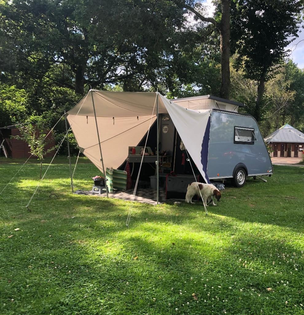 Walker voortent en varioluifel de Waard voor kip shelter, Caravans en Kamperen, Voortenten en Luifels, Ophalen, Gebruikt, Overige merken