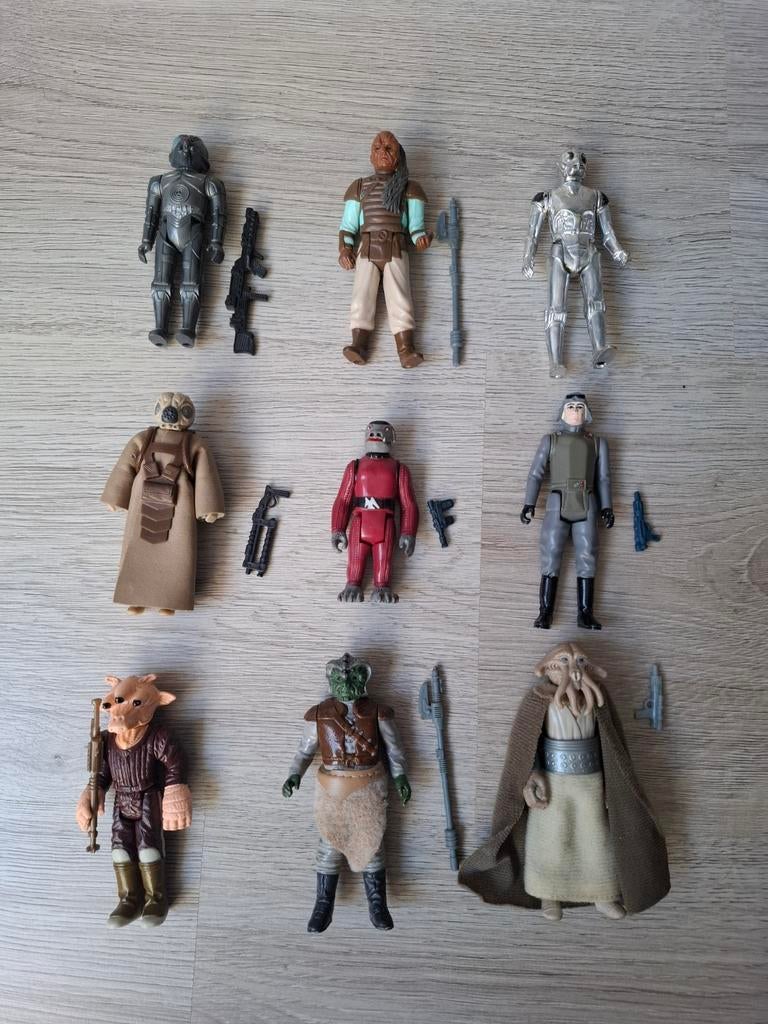 Vintage Star Wars figuren, Verzamelen, Star Wars, Gebruikt, Actiefiguurtje, Ophalen of Verzenden