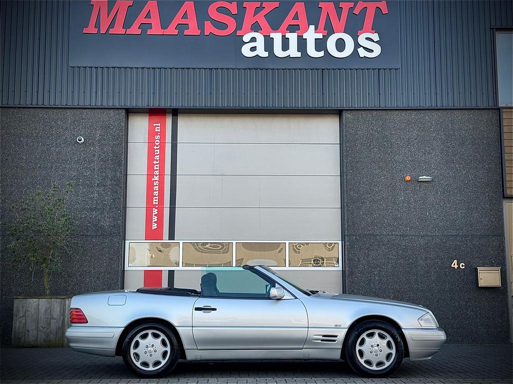 Mercedes SL 320 Roadster / Aut / Hardtop / Service history /, Gebruikt, Cabriolet, 4 stoelen, Bedrijf