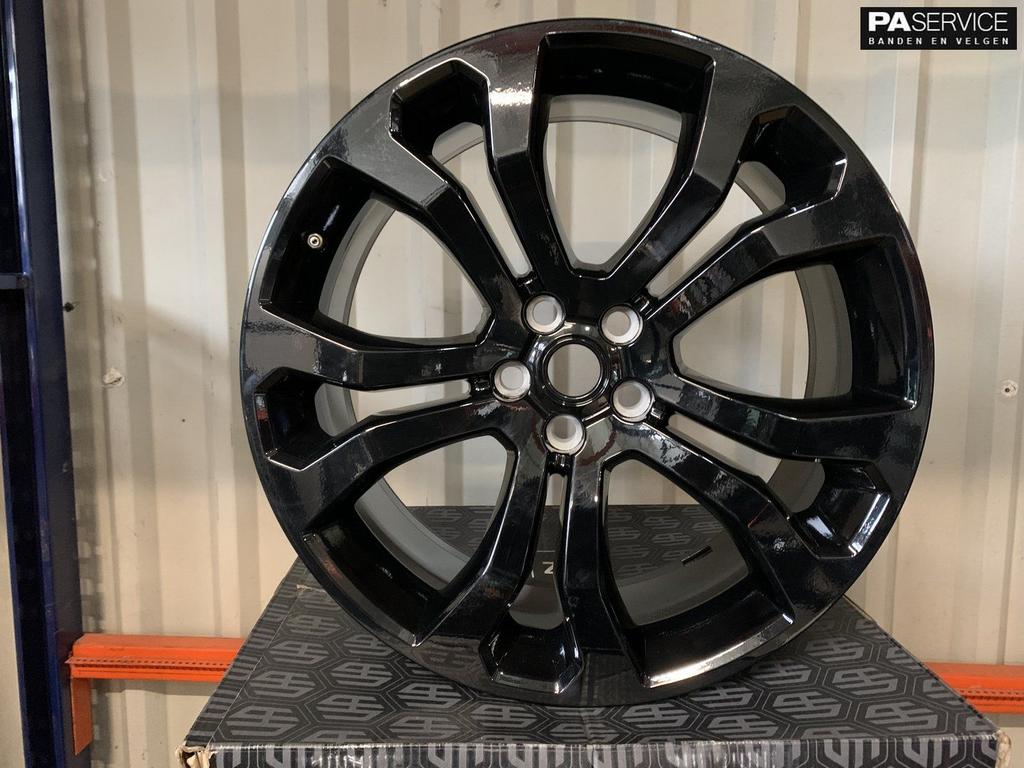 Demo Originele 22 inch Gloss Black Range Rover 5014 velgen, Gebruikt, -, -, Banden en Velgen