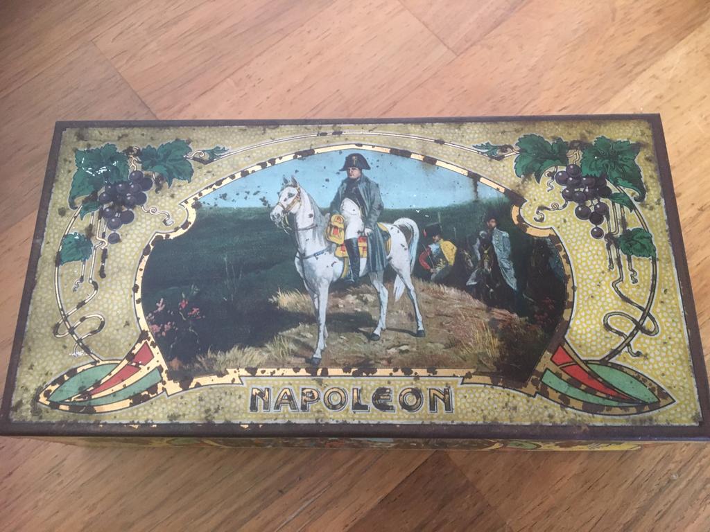 Napoleon blik. Antiek blik, Verzamelen, Blikken, Ophalen of Verzenden, Zo goed als nieuw, Overige