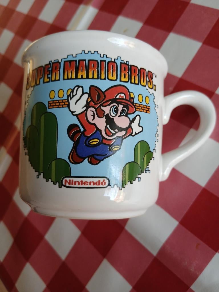 Super  Mario Bros mok., Ophalen of Verzenden, Zo goed als nieuw, Gebruiksvoorwerp