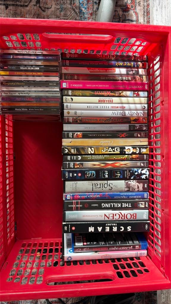 CD en DVD, Ophalen, Zo goed als nieuw, Cd's of Dvd's