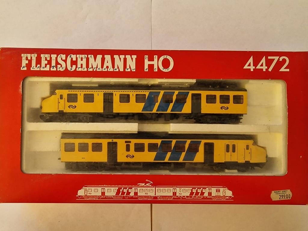 Fleischmann 4472 NS Plan V Treinstel, Hobby en Vrije tijd, Modeltreinen | H0, Treinset, Gelijkstroom, Fleischmann, Analoog