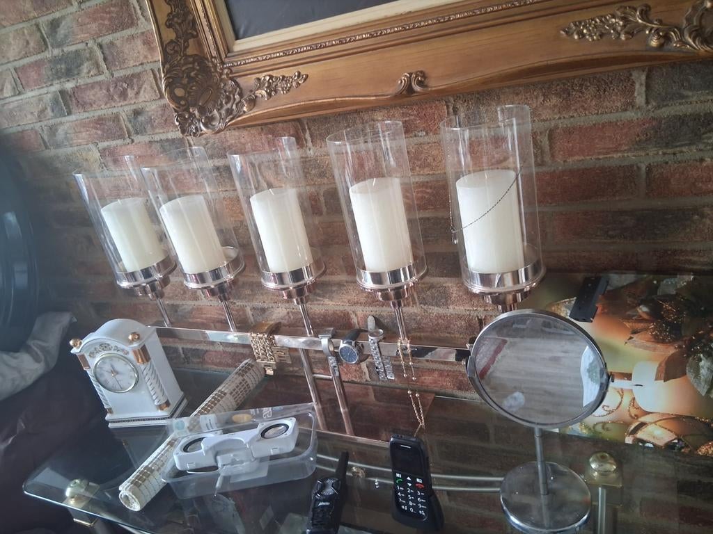 Zilveren kandelaars, Ophalen, Zilver