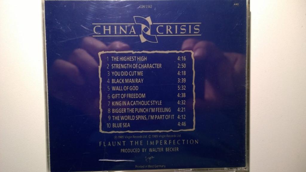 China Crisis - Flaunt The Imperfection, Cd's en Dvd's, Ophalen of Verzenden, 1980 - 1989, Zo goed als nieuw